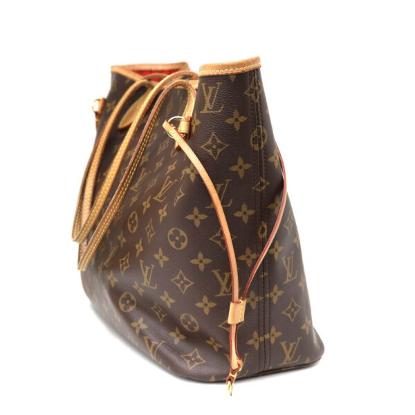 a23 3880 3 Louis Vuitton Neverfull MM Tote Bag Monogram Canvas Brown