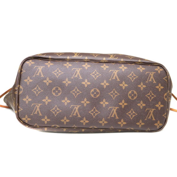 a23 3880 5 Louis Vuitton Neverfull MM Tote Bag Monogram Canvas Brown