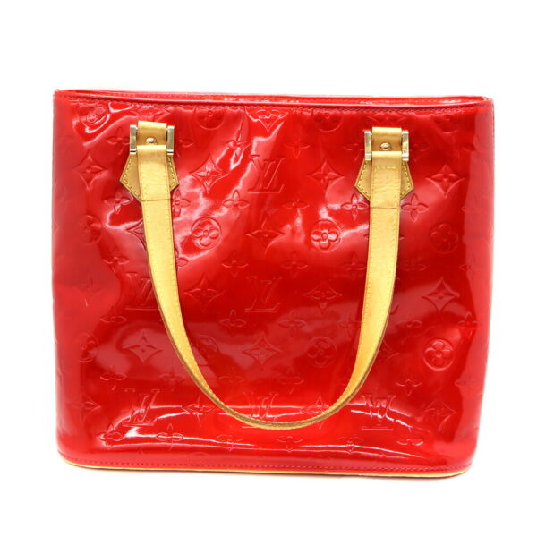 a23 3993 1 Louis Vuitton Houston Handbag Monogram Vernis Red