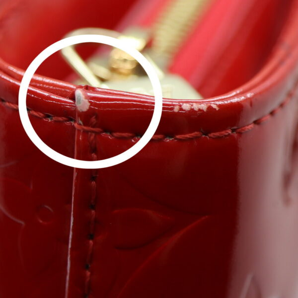 a23 3993 7 Louis Vuitton Houston Handbag Monogram Vernis Red