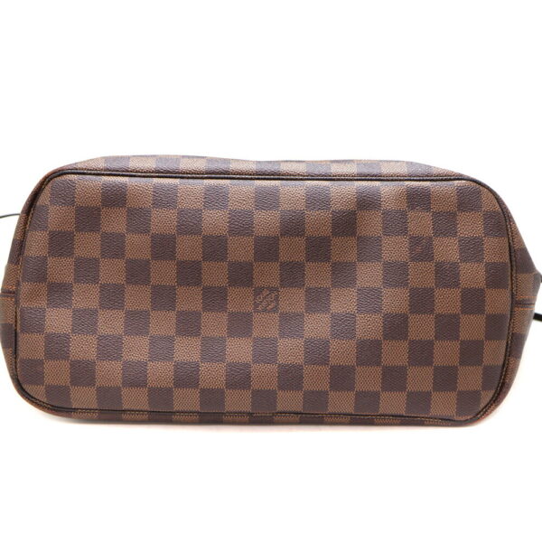 a23 4000 5 Louis Vuitton Neverfull MM Tote Bag Damier Ebene Brown