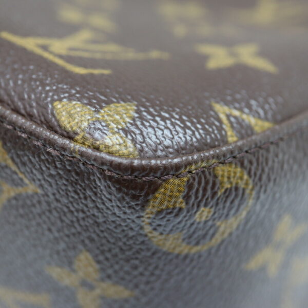 a23 4154 7 Louis Vuitton Looping MM Handbag Monogram Canvas Brown