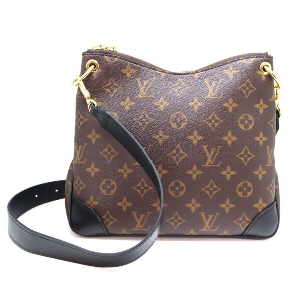 a23 4251 2 Louis Vuitton Odeon NM PM Shoulder Bag Monogram Canvas Brown