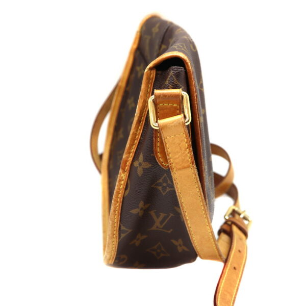 a23 4316 4 Louis Vuitton Menilmontant PM Shoulder Bag Monogram Canvas Brown