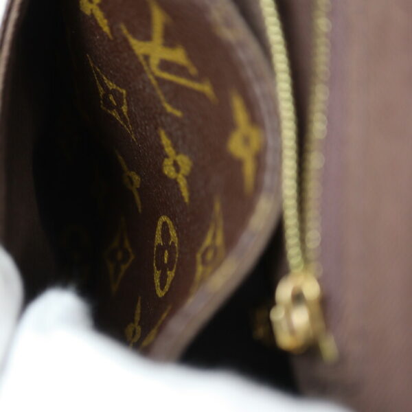 a23 4316 9 Louis Vuitton Menilmontant PM Shoulder Bag Monogram Canvas Brown