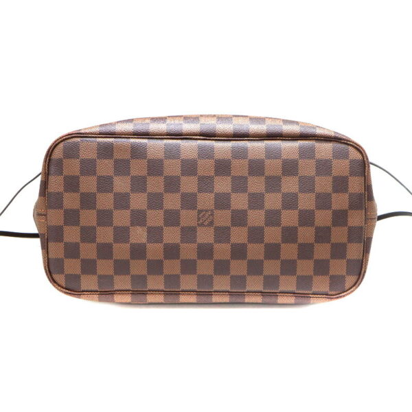 a23 4474 5 Louis Vuitton Neverfull MM Tote Bag Damier Canvas Brown