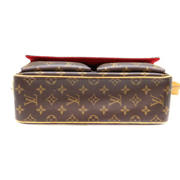 a23 462 5 Louis Vuitton Viva Cite MM Shoulder Bag Monogram Canvas Brown