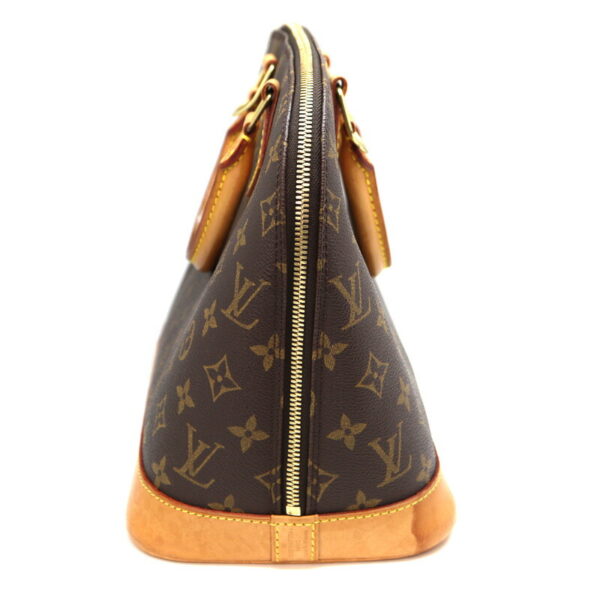 a23 4646 3 Louis Vuitton Alma Handbag Monogram Canvas Brown