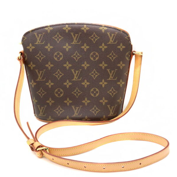 a23 4680 1 Louis Vuitton Drouot Shoulder Bag Monogram Canvas Brown