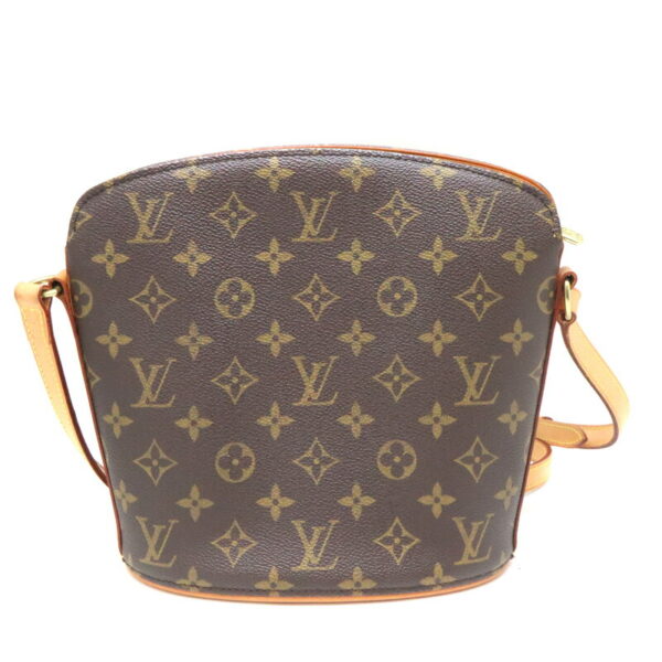 a23 4680 2 Louis Vuitton Drouot Shoulder Bag Monogram Canvas Brown