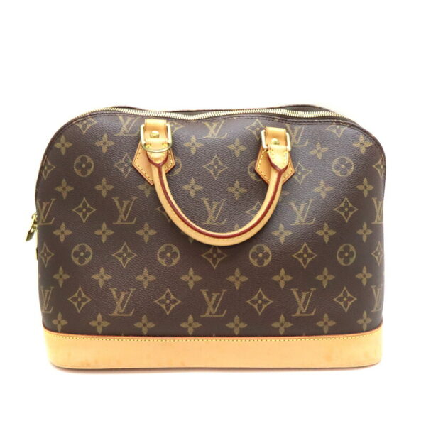 a23 4704 2 Louis Vuitton Alma Handbag Monogram Canvas Brown