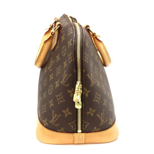 a23 4704 3 Louis Vuitton Alma Handbag Monogram Canvas Brown