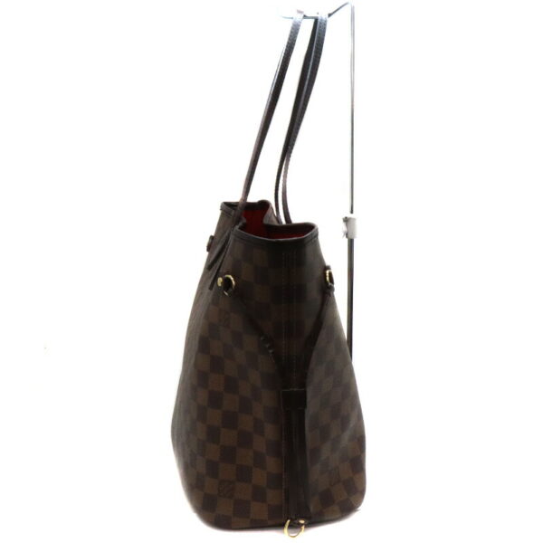 a23 4887 4 Louis Vuitton Neverfull MM Tote Bag Damier Canvas Brown