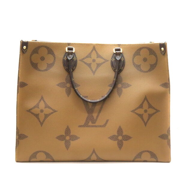 a23 4960 2 Louis Vuitton On the Go GM Giant Monogram Reverse Brown