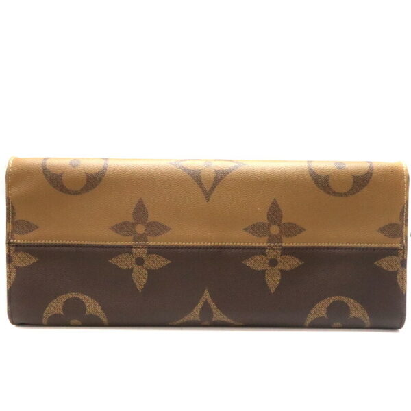 a23 4960 5 Louis Vuitton On the Go GM Giant Monogram Reverse Brown