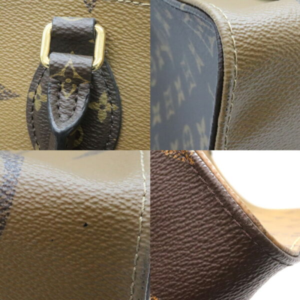 a23 4960 6 Louis Vuitton On the Go GM Giant Monogram Reverse Brown