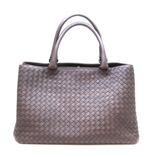 a23 5 1 Bottega Veneta Tote Bag Leather Brown