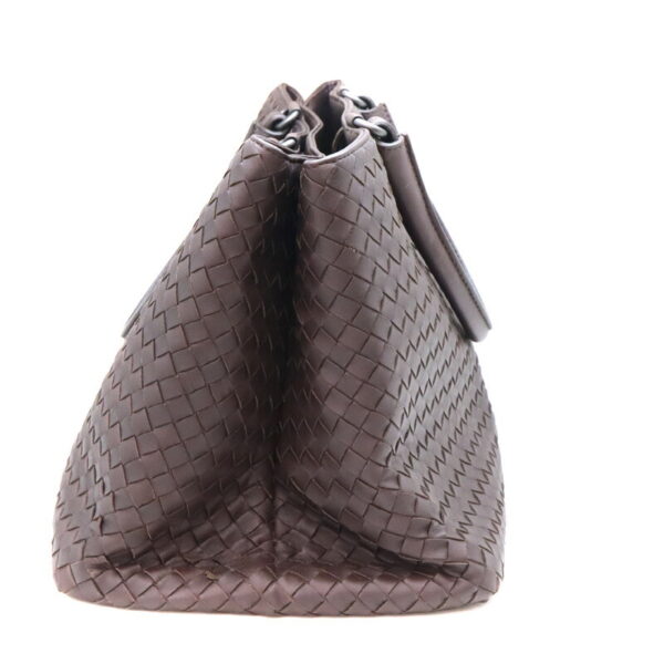 a23 5 3 Bottega Veneta Tote Bag Leather Brown