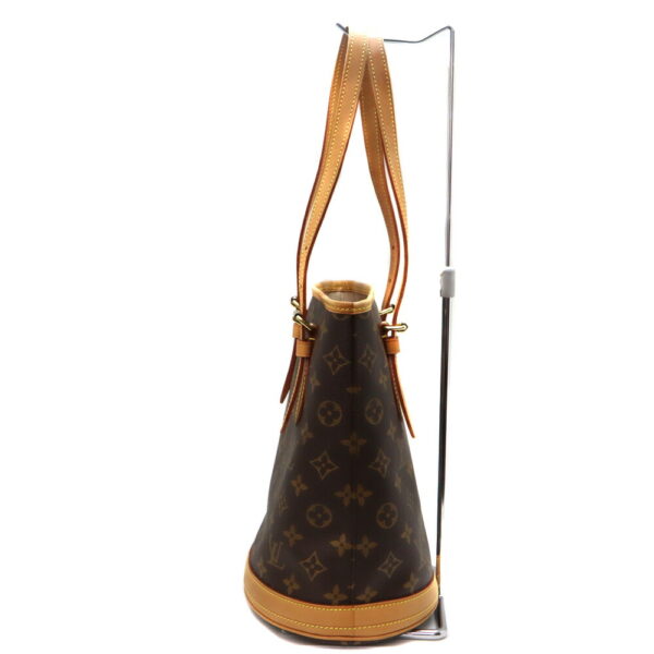 a23 5291 4 Louis Vuitton Bucket PM Handbag Monogram Canvas Brown