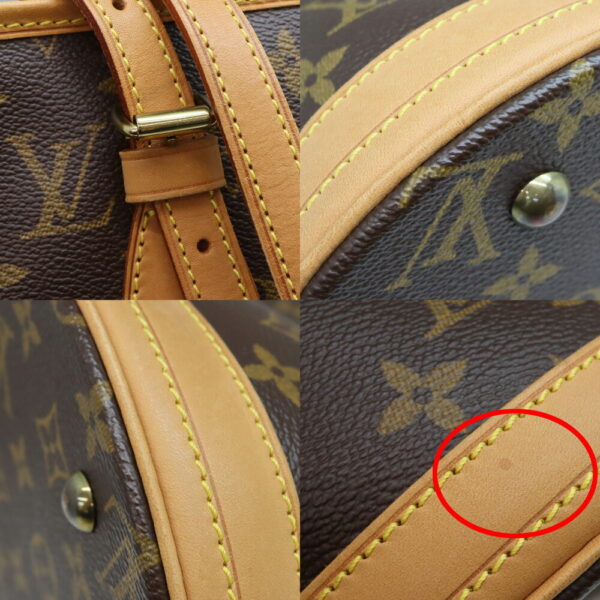 a23 5291 6 Louis Vuitton Bucket PM Handbag Monogram Canvas Brown