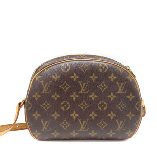 a23 5412 2 Louis Vuitton Blois Shoulder Bag Monogram Canvas Brown