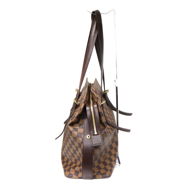 a23 5472 4 Louis Vuitton Chelsea Shoulder Bag Damier Canvas Brown