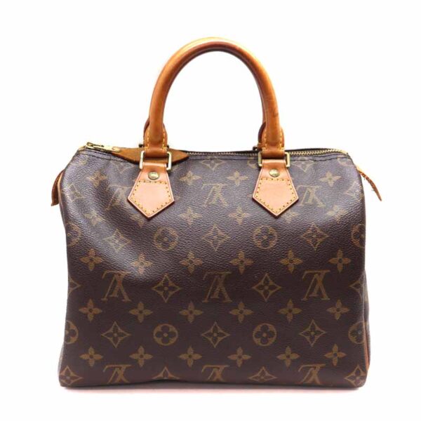 a23 5479 2 Louis Vuitton Speedy 25 Handbag Monogram Brown