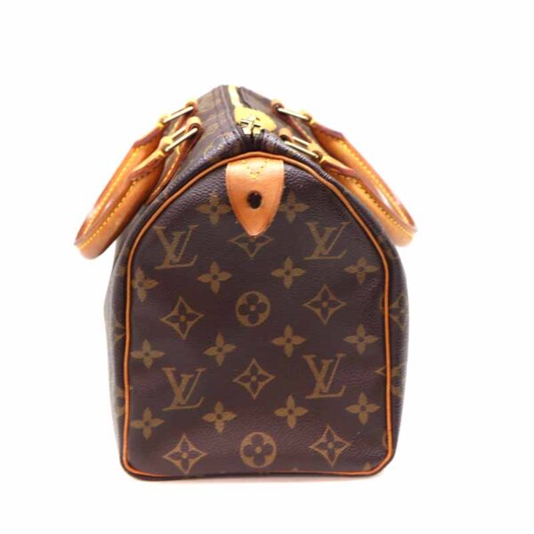 a23 5479 3 Louis Vuitton Speedy 25 Handbag Monogram Brown