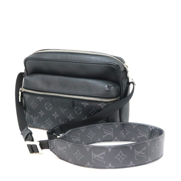 a23 59 1 Louis Vuitton Outdoor Messenger PM Shoulder Bag Eclipse Black