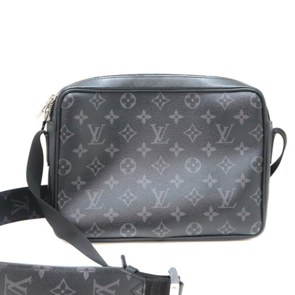 a23 59 3 Louis Vuitton Outdoor Messenger PM Shoulder Bag Eclipse Black