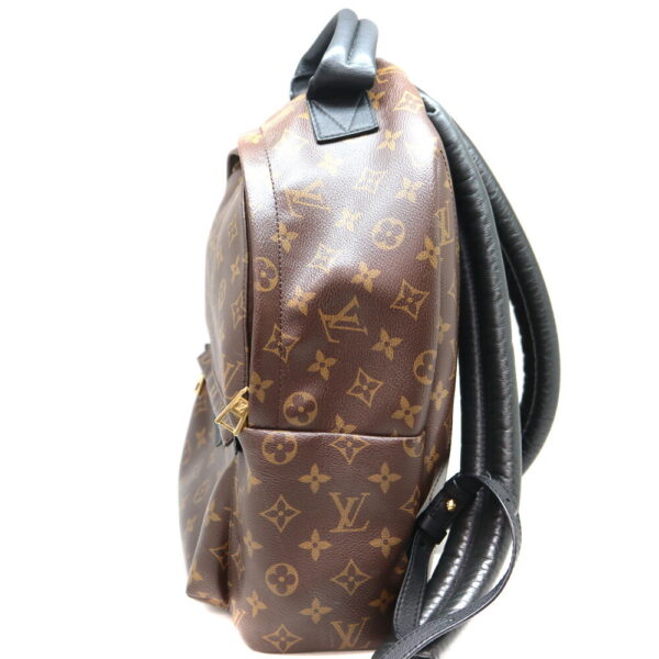 a23 5918 3 Louis Vuitton Palm Springs Backpack MM Monogram Canvas Brown