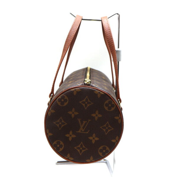 a23 6012 4 Louis Vuitton Papillon 26 Handbag Monogram Canvas Brown