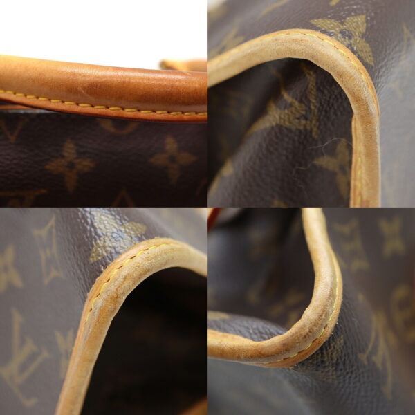 a23 6122 6 Louis Vuitton Popincourt Handbag Monogram Canvas Brown