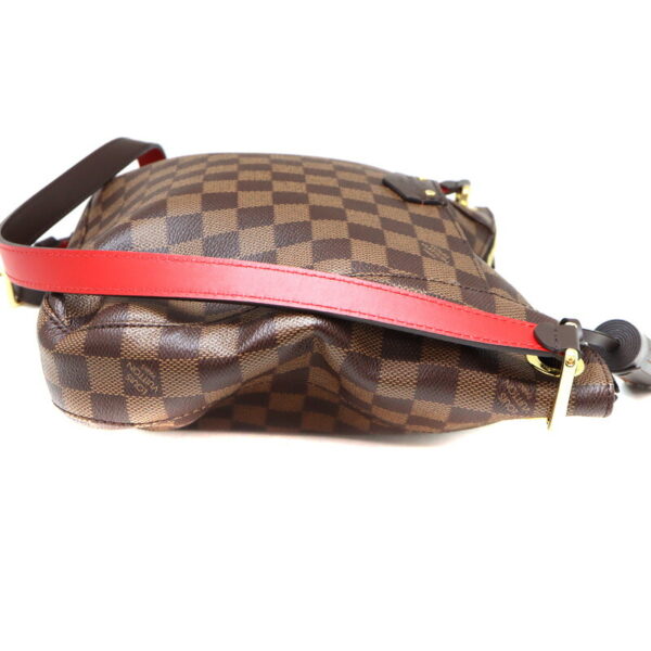 a23 624 3 Louis Vuitton South Bank Shoulder Bag Damier Canvas Ebene Brown