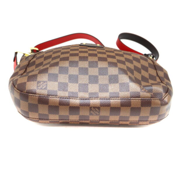 a23 624 5 Louis Vuitton South Bank Shoulder Bag Damier Canvas Ebene Brown