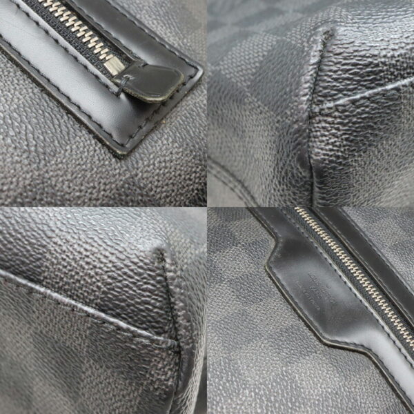 a23 6240 6 Louis Vuitton Mick MM Shoulder Bag Damier Graphite Black Gray