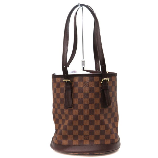 a23 6312 2 Louis Vuitton Male Handbag Damier Canvas Ebene Brown