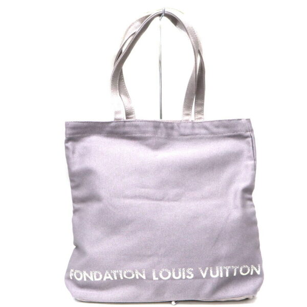 a23 6375 1 Louis Vuitton Fondation Tote Bag Gray