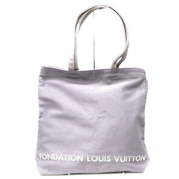 a23 6375 2 Louis Vuitton Fondation Tote Bag Gray