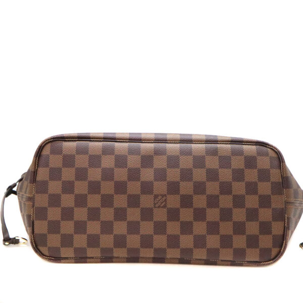 a23 6570 5 Louis Vuitton Neverfull Shoulder Bag Damier Canvas Brown