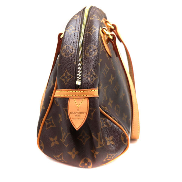 a23 6737 3 Louis Vuitton Montorgueil PM Tote Bag Monogram Canvas Brown