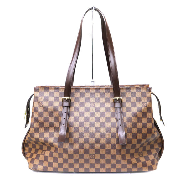 a23 6928 1 Louis Vuitton Chelsea Shoulder Bag Damier Canvas Brown