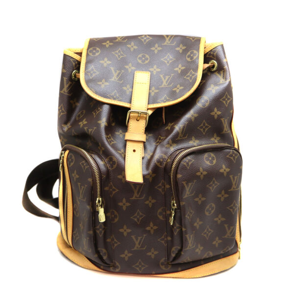 a23 7147 1 Louis Vuitton Sac Adbos Fall Monogram Canvas Backpack Brown