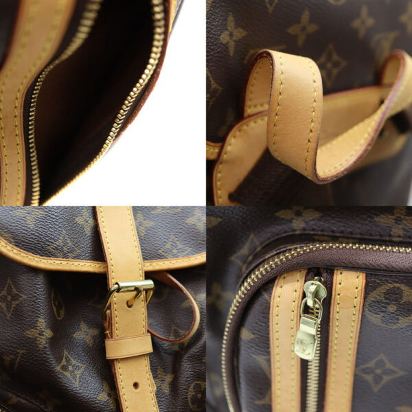 a23 7147 7 Louis Vuitton Sac Adbos Fall Monogram Canvas Backpack Brown