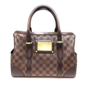 a23 7247 1 Louis Vuitton Sac Baxter GM Monogram Canvas Shoulder Bag Brown