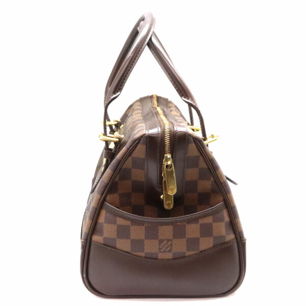 a23 7247 3 Louis Vuitton Berkeley Handbag Damier Canvas Ebene Brown