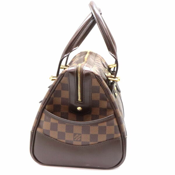 a23 7247 4 Louis Vuitton Berkeley Handbag Damier Canvas Ebene Brown