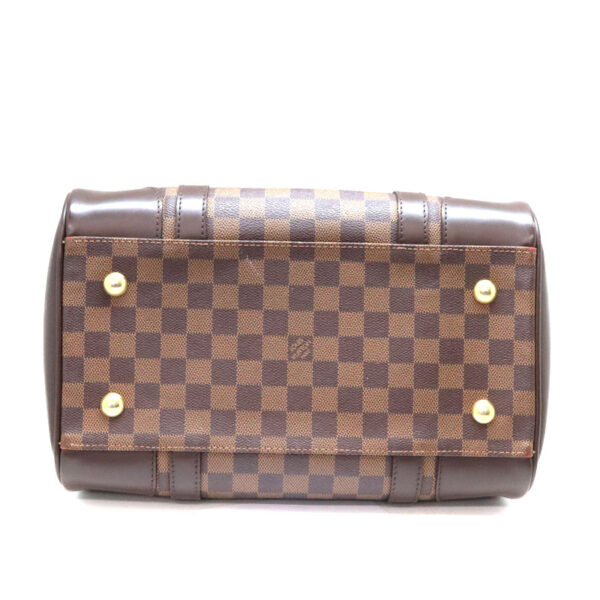 a23 7247 5 Louis Vuitton Berkeley Handbag Damier Canvas Ebene Brown