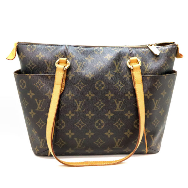 a23 7551 1 Louis Vuitton Totally PM Monogram Canvas Tote Bag Brown