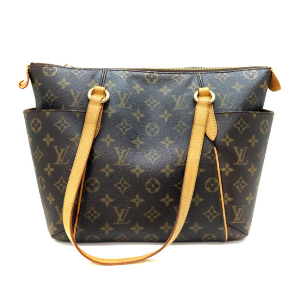 a23 7551 2 Louis Vuitton Totally PM Monogram Canvas Tote Bag Brown